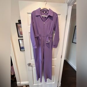 & other stories purple jumpsuit size 8 perfect condition